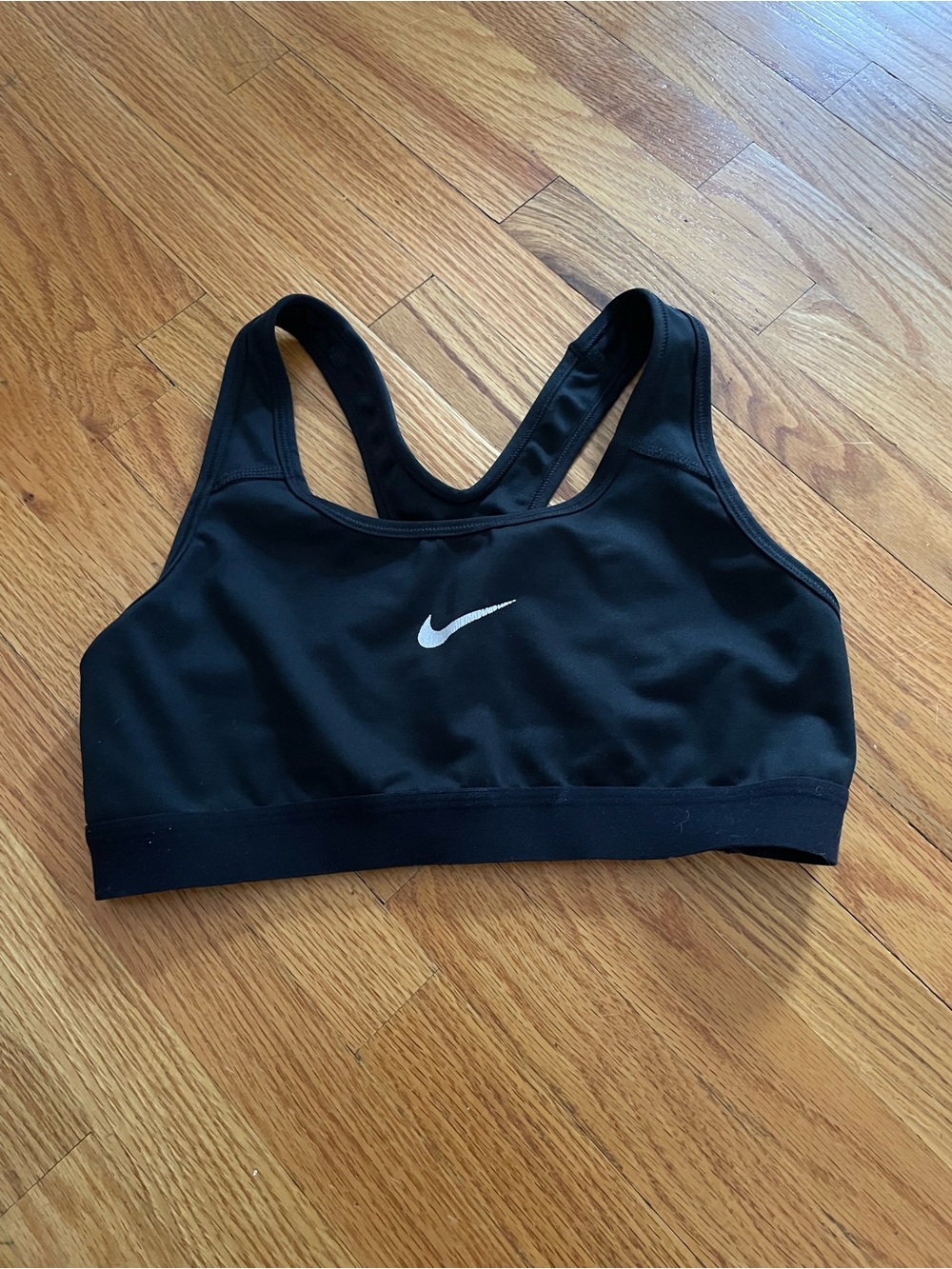 Nike Dri-Fit Black Racerback Sports Bra size small
